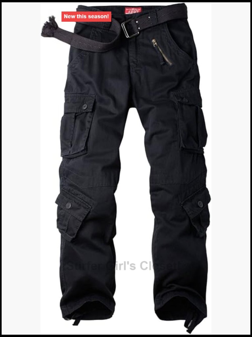 Cotton Military Army Cargo Combat Work Pants with 8 Pockets